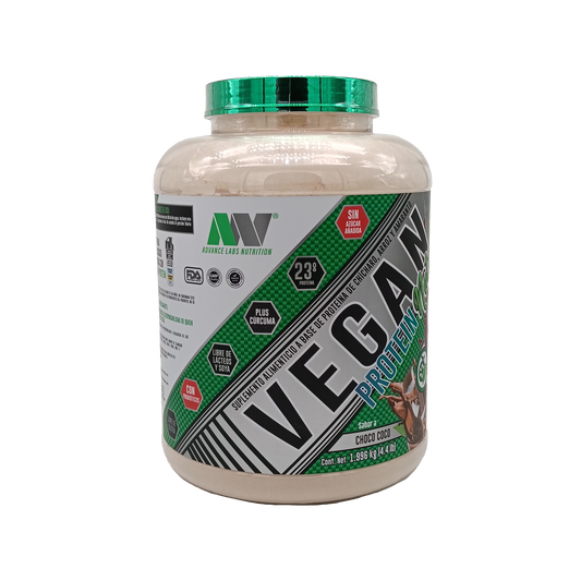 PROTEINA VEGAN PROTEIN NATURALS MARCA ADVANCE NUTRITION 57 PORCIONES